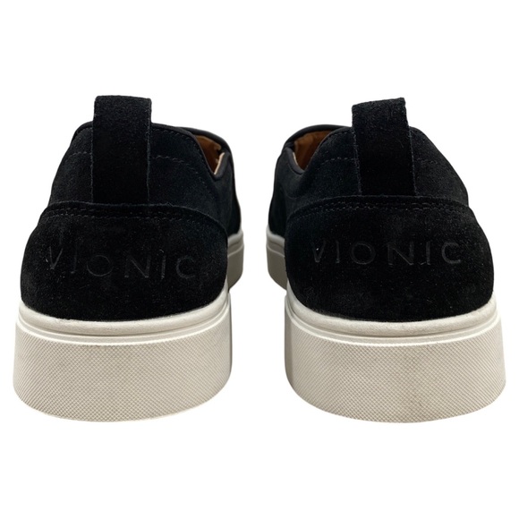 Vionic Kimmie Performance Sneaker Black Suede Purple Bottoms Size 7.5 NWT - Picture 6 of 11